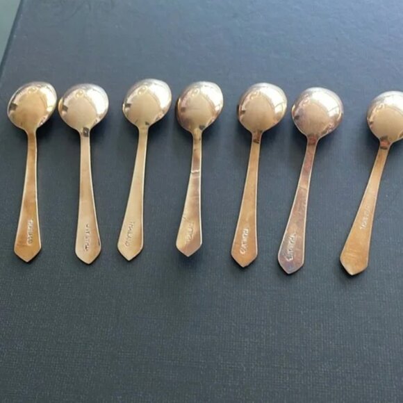 Brass Dessert Spoon (7) - Picture 7 of 9